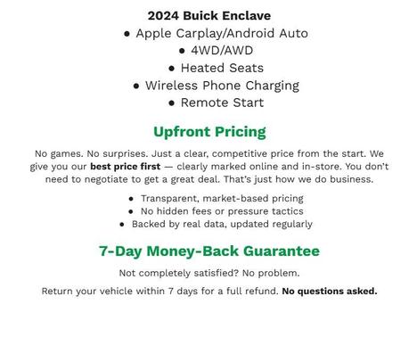 2024 Buick Enclave Essence AWD