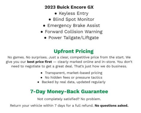Moonstone Gray Metallic 2023 Buick Encore GX Select