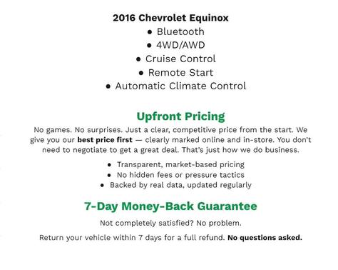 2016 Chevrolet Equinox LT