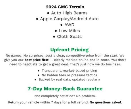 2024 GMC Terrain SLE