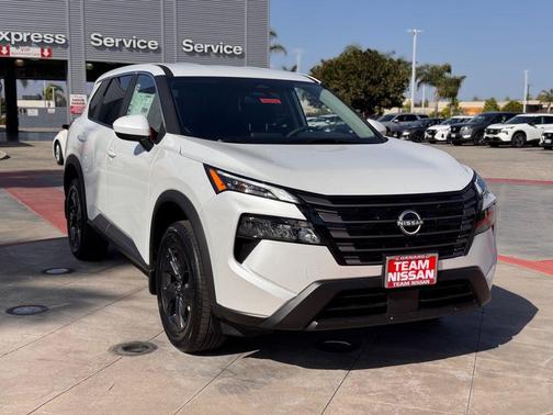 White Pearl 2026 Nissan Rogue SV
