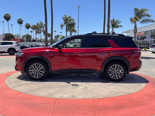 Scarlet Ember Tintcoat 2023 Nissan Pathfinder SL FWD