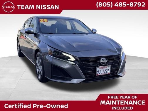 Gun Metallic 2024 Nissan Altima S FWD