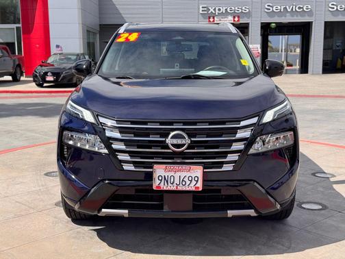 Deep Ocean Blue 2024 Nissan Rogue Platinum