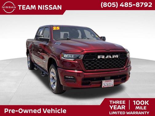 Delmonico Red Pearlcoat 2025 RAM 1500 Big Horn/Lone Star
