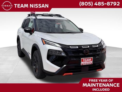 White Pearl 2026 Nissan Rogue Rock Creek