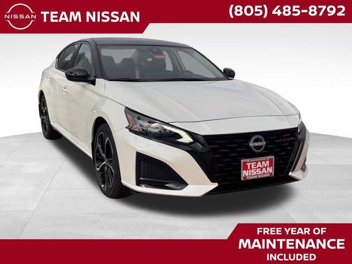 White Pearl 2026 Nissan Altima SR FWD