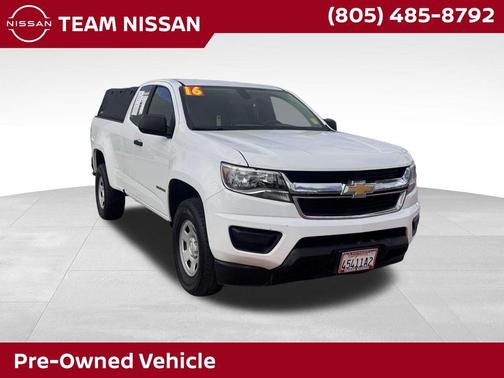 Summit White 2016 Chevrolet Colorado WT