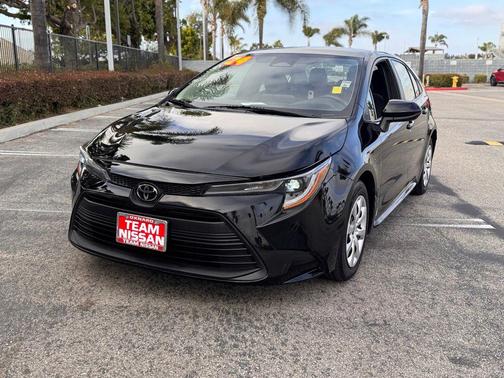 Midnight Black Metallic 2024 Toyota Corolla LE