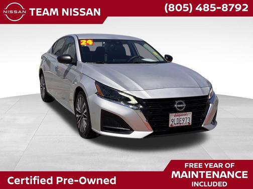 Brilliant Silver Metallic 2024 Nissan Altima 2.5 SV