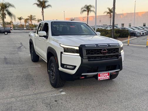 Glacier White 2026 Nissan Frontier PRO-X