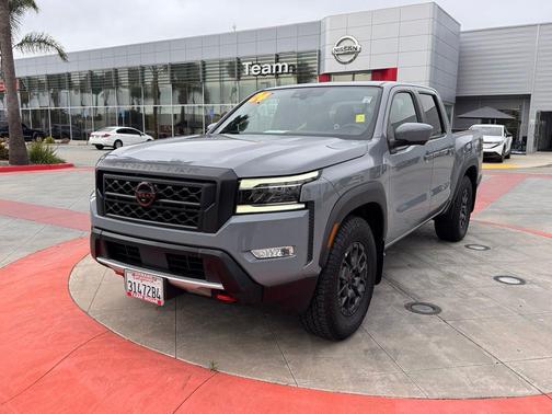 Boulder Gray Pearl 2024 Nissan Frontier PRO-X