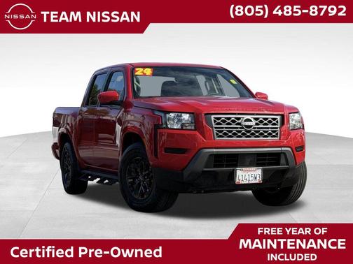 Red Alert 2024 Nissan Frontier SV