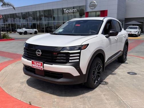 White 2026 Nissan Kicks SR