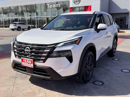 White Pearl 2026 Nissan Rogue SV