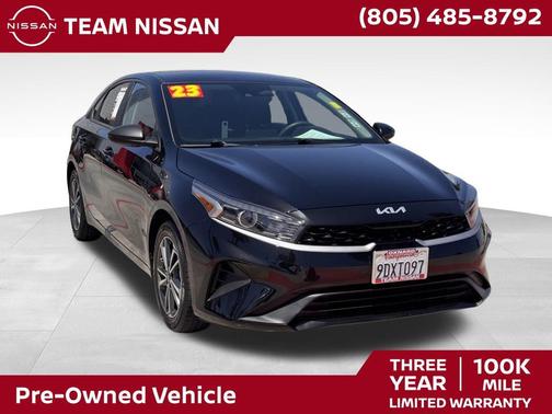 Aurora Black 2023 Kia Forte LXS