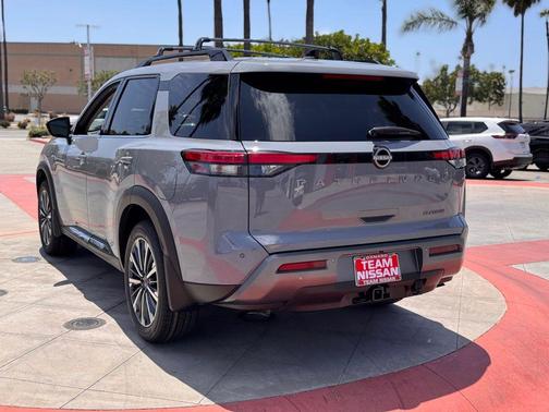 Gray 2026 Nissan Pathfinder Platinum