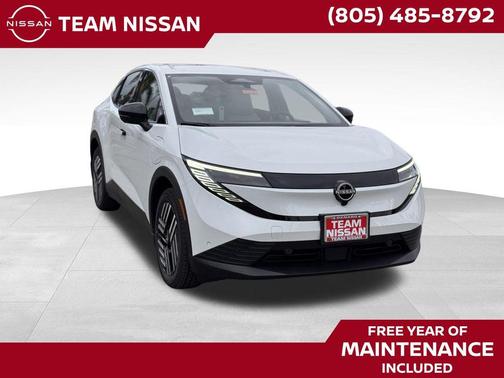 White Pearl 2026 Nissan Leaf SV+
