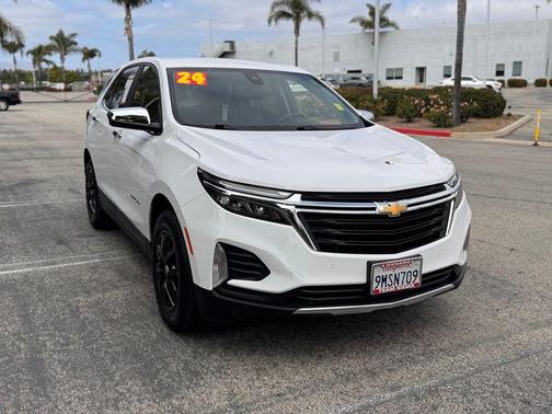 Summit White 2024 Chevrolet Equinox 1LT