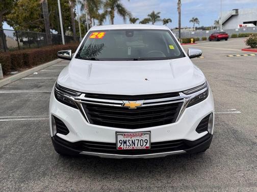 Summit White 2024 Chevrolet Equinox 1LT