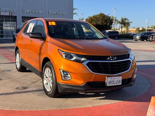 Orange Burst Metallic 2018 Chevrolet Equinox LS