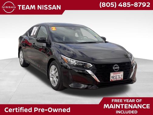 Super Black 2025 Nissan Sentra S