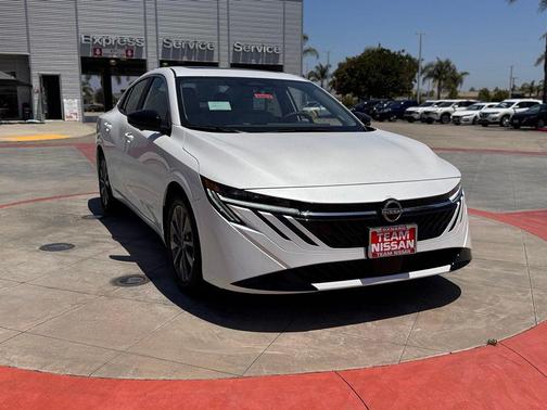 Aspen White Tricoat 2026 Nissan Sentra SL