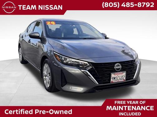 Gun Metallic 2024 Nissan Sentra S