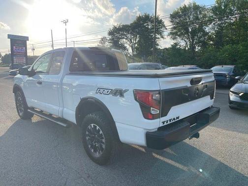 Glacier White 2020 Nissan Titan PRO-4X