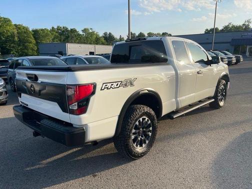 Glacier White 2020 Nissan Titan PRO-4X