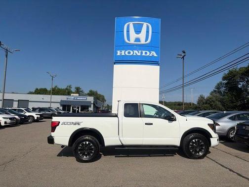 Glacier White 2020 Nissan Titan PRO-4X