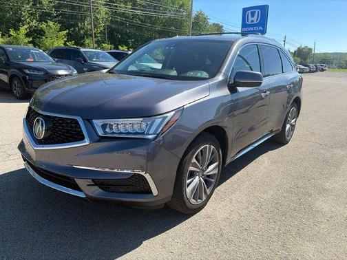 Gray 2017 Acura MDX 3.5L w/Technology Package