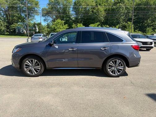Gray 2017 Acura MDX 3.5L w/Technology Package