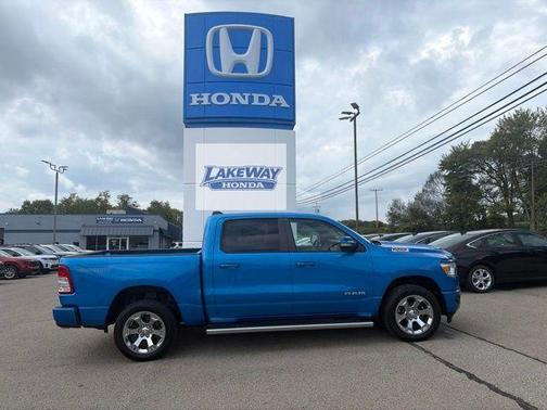 Hydro Blue Pearlcoat 2021 RAM 1500 Big Horn