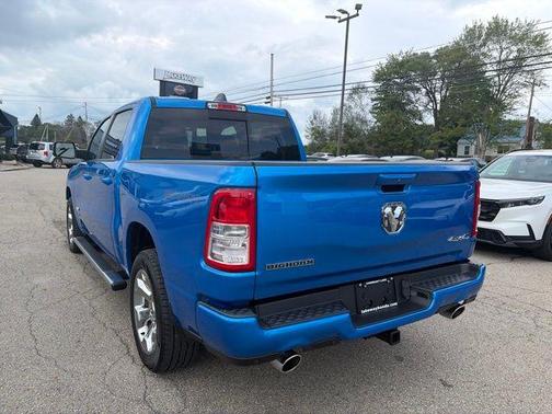 Hydro Blue Pearlcoat 2021 RAM 1500 Big Horn