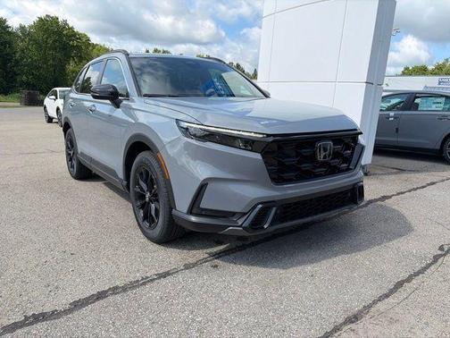 Gray 2025 Honda CR-V Hybrid Sport-L