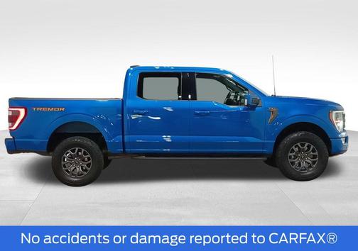 Velocity Blue Metallic 2021 Ford F-150 Tremor