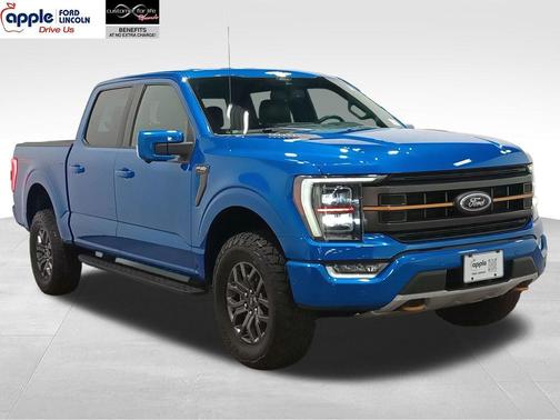 Velocity Blue Metallic 2021 Ford F-150 Tremor