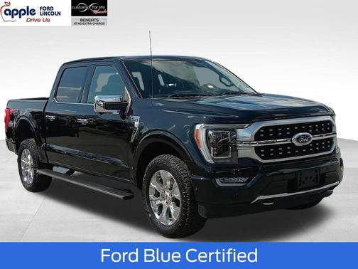 Agate Black Metallic 2022 Ford F-150 Platinum