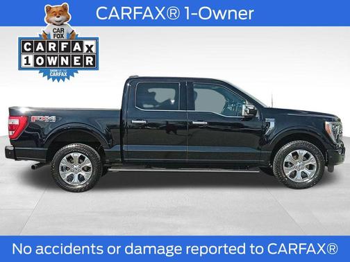 Agate Black Metallic 2022 Ford F-150 Platinum