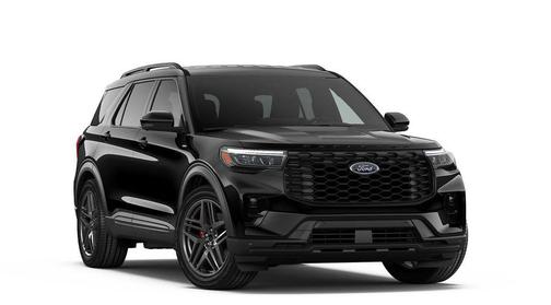 Agate Black Metallic 2026 Ford Explorer ST-Line