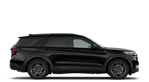 Agate Black Metallic 2026 Ford Explorer ST-Line