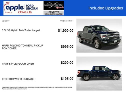 Antimatter Blue Metallic 2022 Ford F-150 Limited