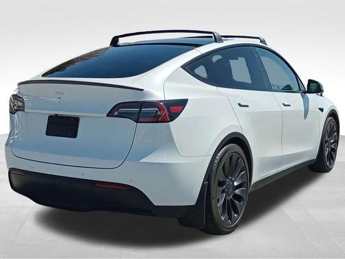 Pearl White Multi-Coat 2021 Tesla Model Y Performance Dual Motor All-Wheel Drive