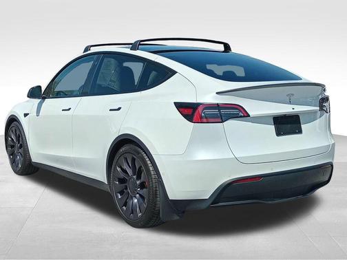 Pearl White Multi-Coat 2021 Tesla Model Y Performance Dual Motor All-Wheel Drive