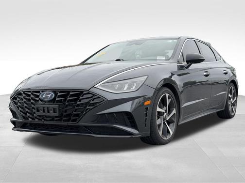 Portofino Gray 2021 Hyundai SONATA SEL Plus