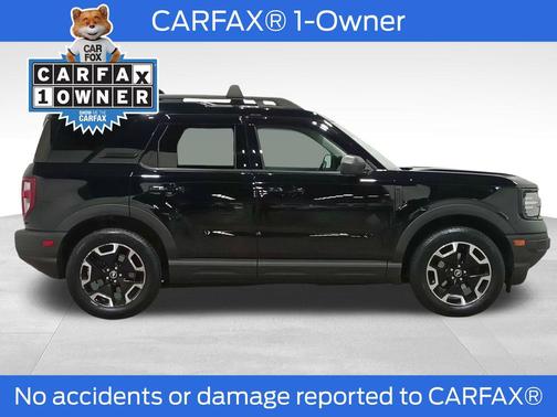 Shadow Black 2022 Ford Bronco Sport Outer Banks