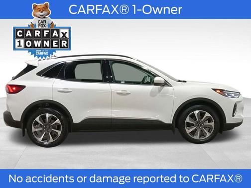 White Metallic 2023 Ford Escape Platinum