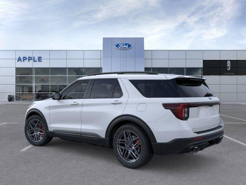 Space White Metallic 2026 Ford Explorer ST