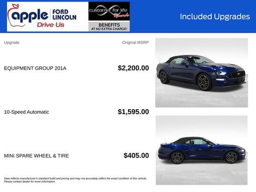Kona Blue Metallic 2018 Ford Mustang EcoBoost Premium